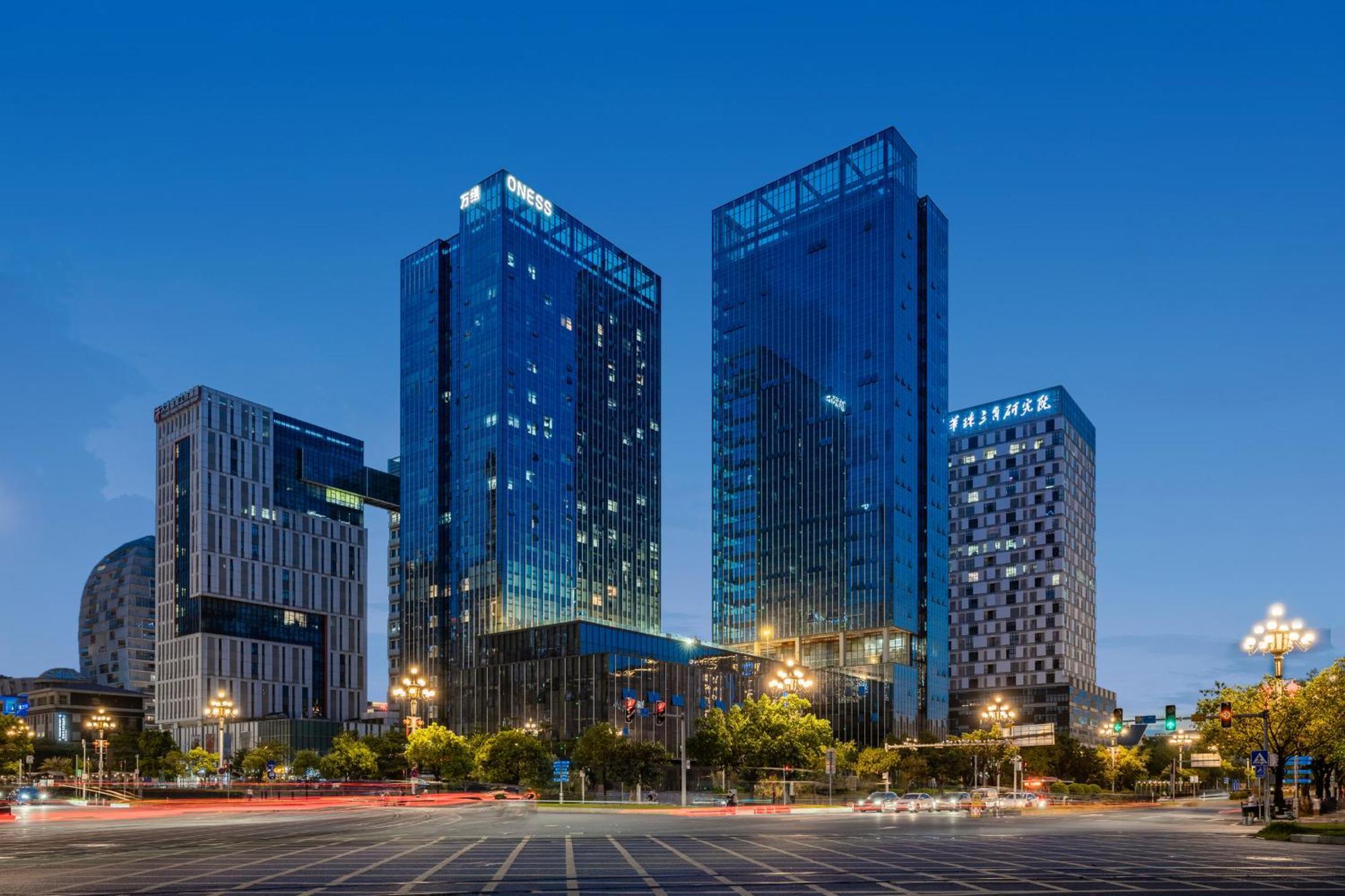 Oness Executive Hotel Guangzhou Huangpu Luogang - Free Shuttle Bus For Canton Fair Bagian luar foto