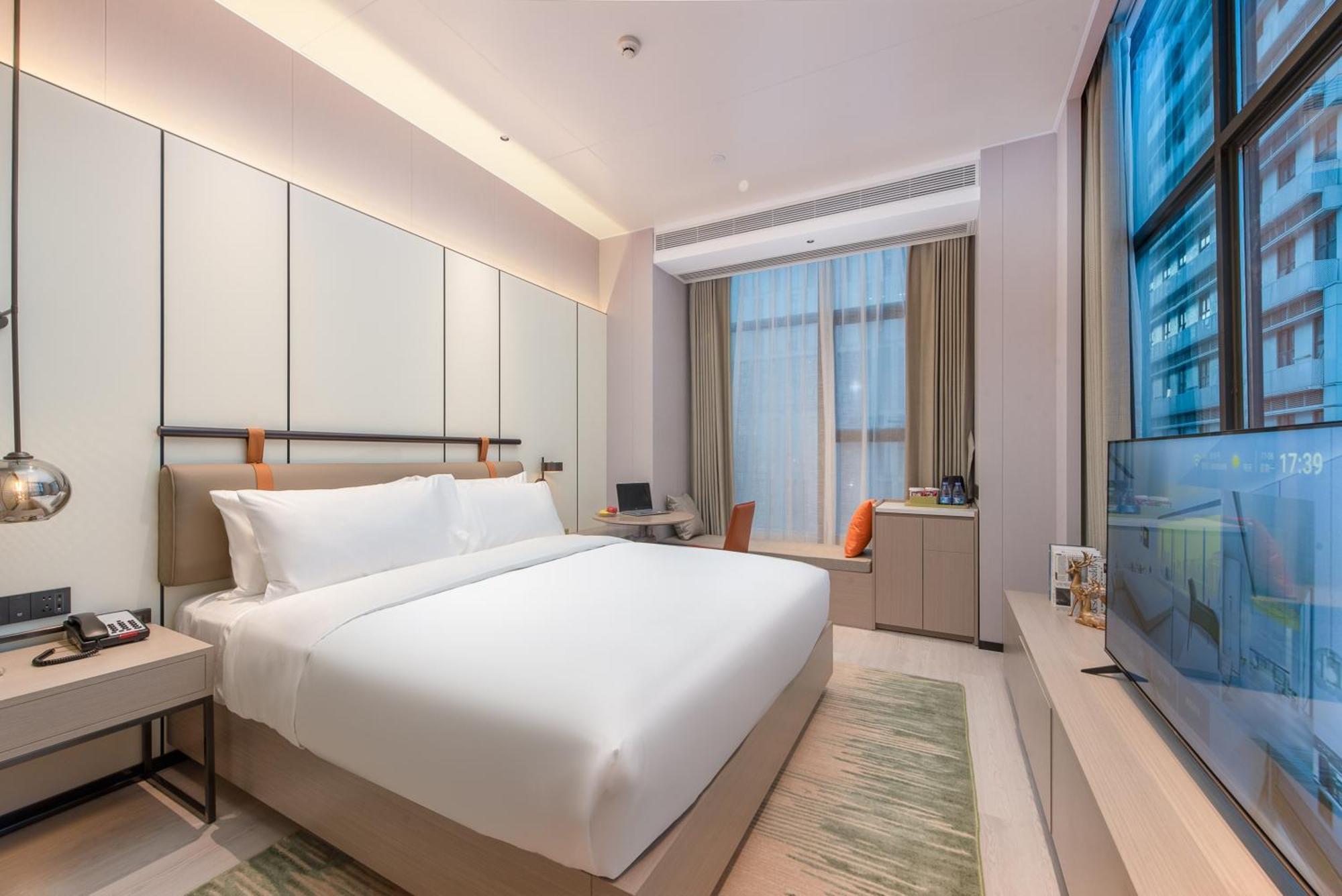Oness Executive Hotel Guangzhou Huangpu Luogang - Free Shuttle Bus For Canton Fair Bagian luar foto