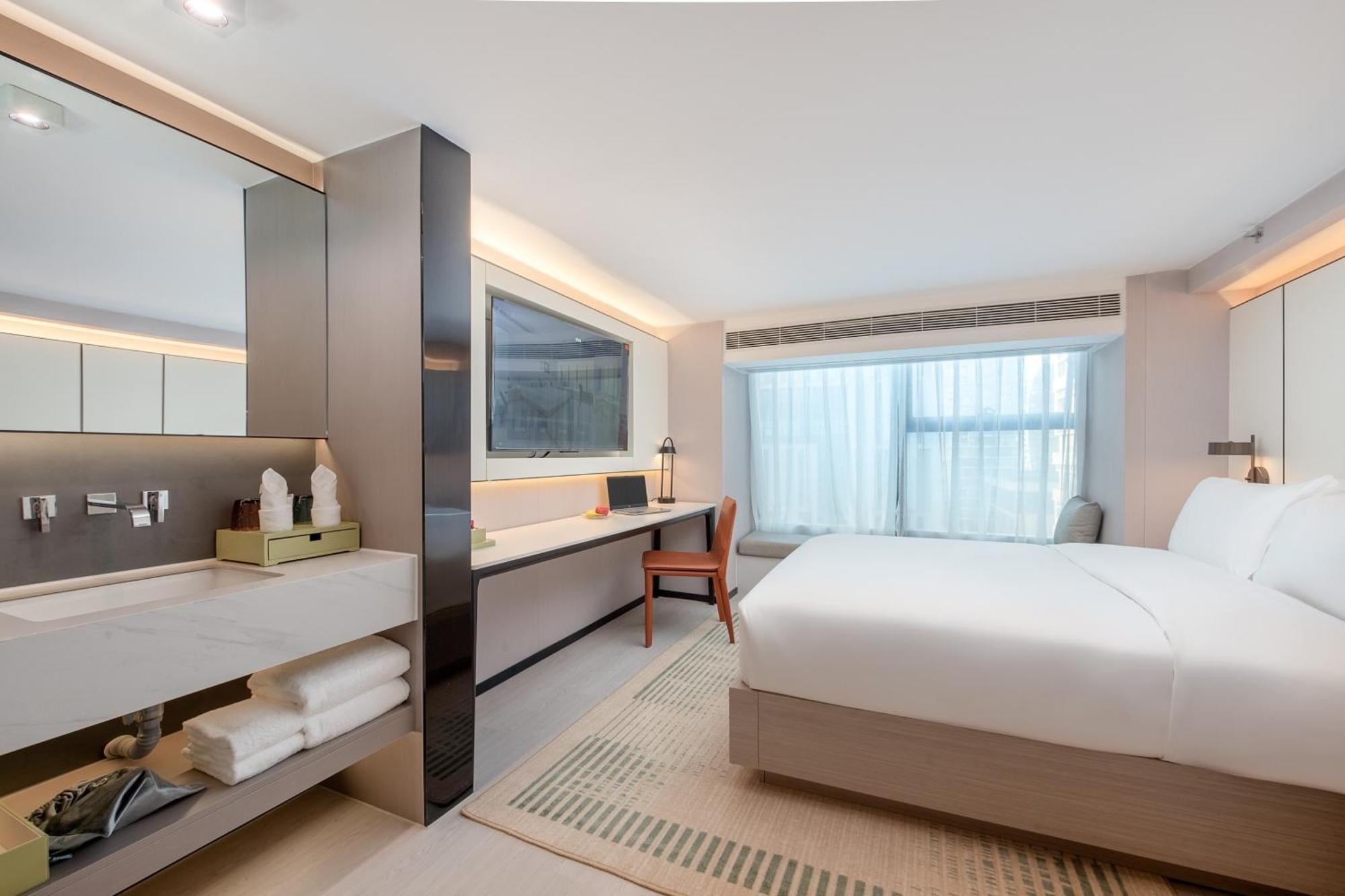 Oness Executive Hotel Guangzhou Huangpu Luogang - Free Shuttle Bus For Canton Fair Bagian luar foto